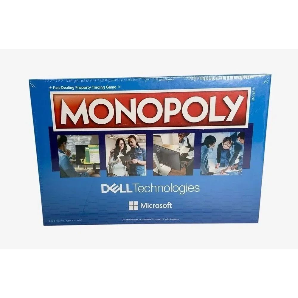 NEW Factory Sealed Monopoly Dell Technologies Microsoft HASBRO USA Board Game